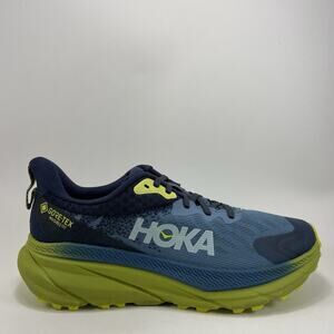 Hoka One One Challenger 7 GTX Trail Running Show Mens Size 8.5 D Blue Athletic